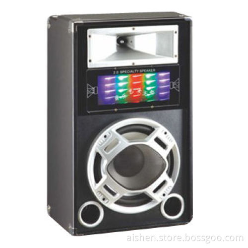 Stage Speakers with USB/SD/Light/Wireless Microphone